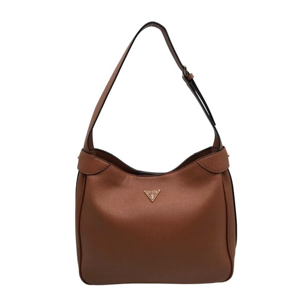 Guess Jeans Brown Fedora Shoulder Bag - Picture 1 of 10